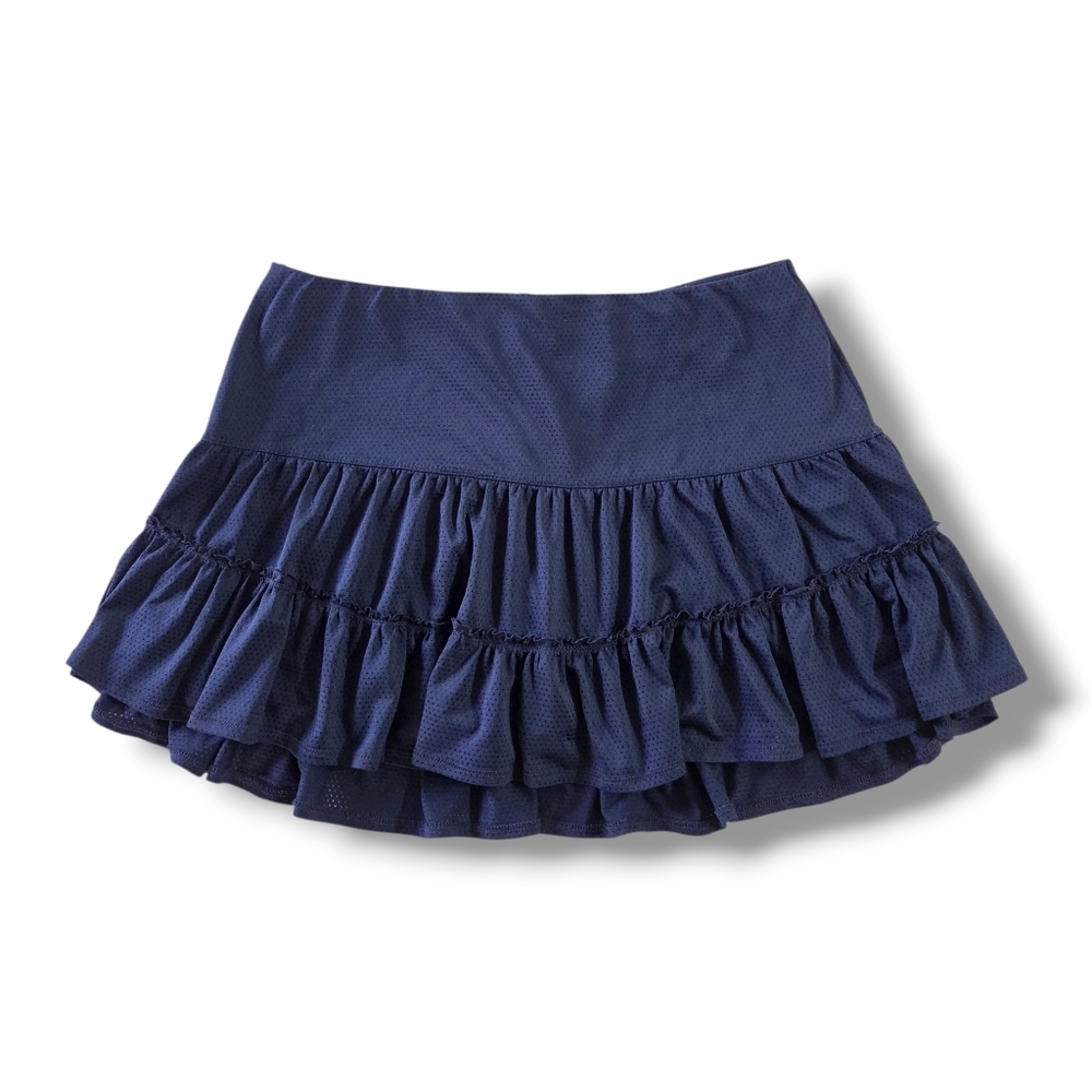 LUCKY IN LOVE Skirt Skort Pointelle Golf Tennis Pickleball Large
